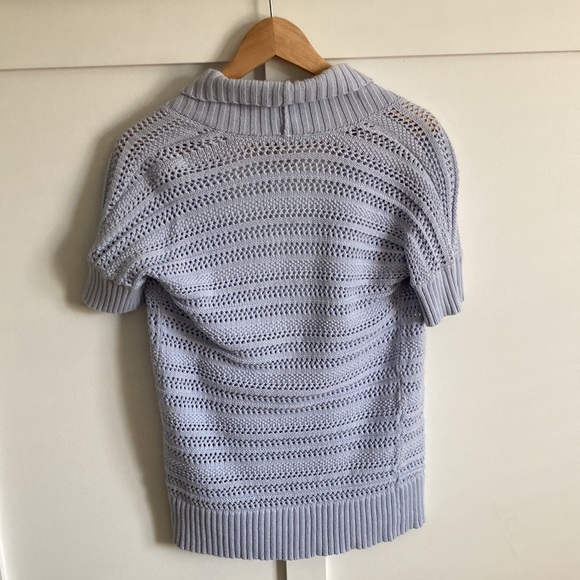 Women's Ann Taylor Loft Short Sleeve Cardigan - Picture 3 of 3